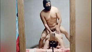 Preview 4 of Xxx Kaitrina Rape - Cogemos frente al espejo con la caliente de mi mujer