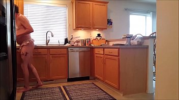 Preview 3 of Clasic Tarzan - Sissy Bitch Jeffrey Making Dinner