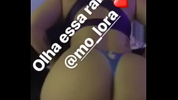Preview 1 of Toy Pussin - mo lora Putinha do instagram mostrando rabao