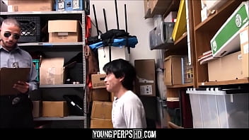 Preview 1 of He Fuk Mom At Home - Asian Twink With Small Cock Caught Shoplifting Fucked By Security