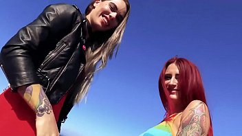Preview 3 of Abusemcom Hd - TANA LEA Oiled Ink Cherry Bomb!  Taurus Angel
