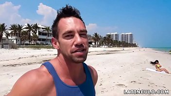 Preview 1 of Big Boobs Erotic Teen - I picked up a hot latina on the beach! - Shay Evans