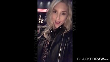 Preview 1 of Mom And Son Fast Tiem - BLACKEDRAW Tiny blonde dominated by black stud