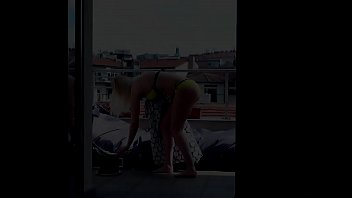 Preview 1 of Boobs Boobs Milf - Sun Bath - Lotta S