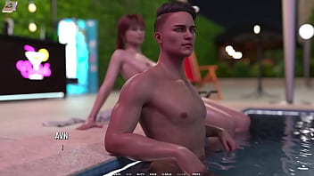 Preview 3 of Mia Khalifa Fast Time On Camera - Taboo University #40 - joining Skinny dipping with Spoiled Rich Redhead With Big Tits