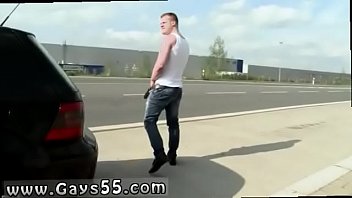 Preview 2 of Students No Panties In Classroom - Short gay porn movie Hitchhiking For Outdoor Anal Sex From Dudes!