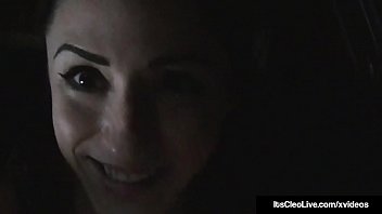 Preview 1 of Brace3 - Amateur BlowJob By Freckly Its Cleo Out Of Her Car Window!