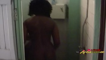 Preview 2 of Xskxxx - Stunning ebony hotties hot showering session