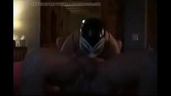 Preview 2 of Lesbian Massage Seduction Hidden - Latex Mask Blowjob