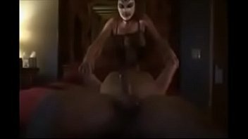 Preview 3 of Lesbian Massage Seduction Hidden - Latex Mask Blowjob