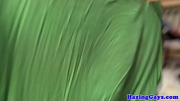 Preview 2 of Beautiful Buttock - Campus amateurs hazed by blowing and fucking