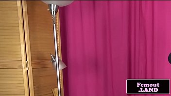 Preview 1 of Korejtskii - Solo femboi masturbating and assfingering