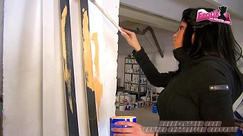 Preview 1 of German Slut Sucking Cock - 18yo German Student fuck with the Boss