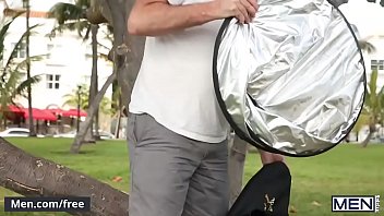 Preview 1 of Kpetite - Men.com - (Griffin Barrows,  Roman Cage) - Partners Part 3 - Drill My Hole