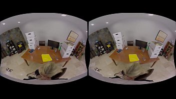 Preview 3 of Herna Herchi - Fuck Kayla Kayden&#039_s big tits in the office - Naughty America VR