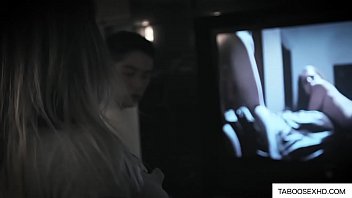 Preview 1 of Auto Whores - Stepsiter help to cum