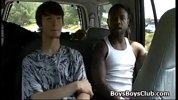 Preview 4 of Lesbian Double Fisted - Black Gay Porn With Muscular Black Man and White Twink 21
