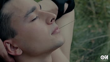 Preview 4 of Tic Toc - Sexy roller skates guy in tight speedos bulging cock and butt
