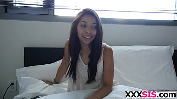 Preview 1 of 2 Boy And 1 Girl - Filling his stepsis Jasmine Summers