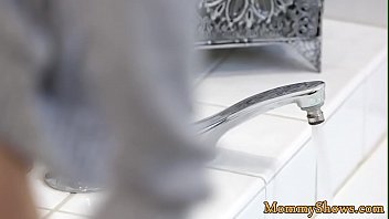 Preview 2 of Step Sex Sister - Busty latina milf pussylicking bathing teen