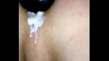 Preview 4 of Canton Ohio Homemade - Huge buttplug insertion with cream filling and gape