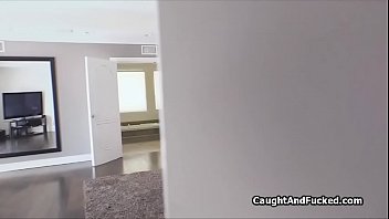 Preview 1 of Amarican Dad - Huge titty roomie steals Kamasutra so I fuck her