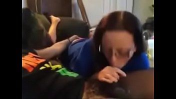 Preview 1 of Xxxsbutty - Sexy white chick with glasses sucking black dick