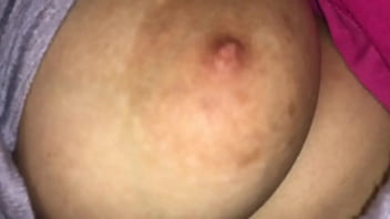 Preview 3 of Teacher Rus Xxx - Horny mum flashes her natural boobs hard nipples HD