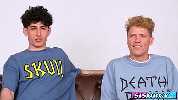 Preview 1 of Step Sister Share A Room - The family situation gets out of hand when stepbrothers fuck each other&#039_s stepsisters but their pussies decide to connect with their roots and take all their cum.