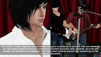 Preview 1 of Lezley Zein - Le Violoneux Denis Rencontre Pour La 1ere Fois Monsieur Violon Part-1 de 3