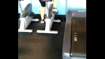 Preview 2 of Suntukan - see thru tights at gym