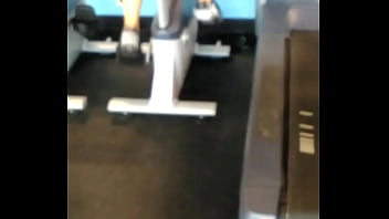 Preview 3 of Suntukan - see thru tights at gym