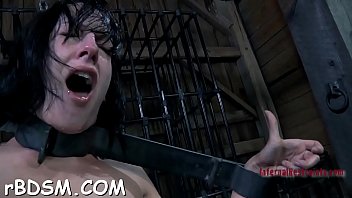 Preview 1 of Fat Dick For Teen Bawdy Cleft - Hard core sadomasochism