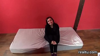 Preview 2 of Teen Sex Andrea Espada - Enchanting czech sweetie gets seduced in the hypermarket and penetrated in pov