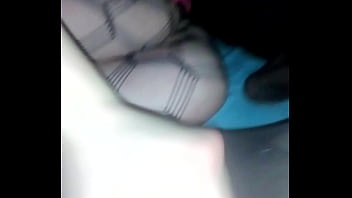Preview 4 of Koal Anal - Amature cum in pantyhose lingerie fast handjob!