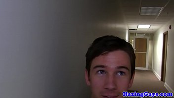 Preview 1 of Little Baby Sister Naked - Straight teen gets anally fucked at dorm