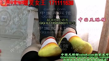 Preview 1 of Cheating Bbw Alaska - CS170407棉袜裸足玩弄小黑棍惨