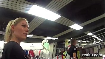 Preview 2 of Ugly Ebony Porny - Stunning czech teenie was teased in the shopping centre and shagged in pov