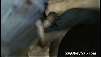 Preview 4 of Orgasme Ibu Xxx - Gay Interracial Gloryhole and Nasty Handjob Sex 18
