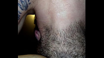 Preview 2 of Creampie Granny Xvideo - Quick asshole lick and clit rub