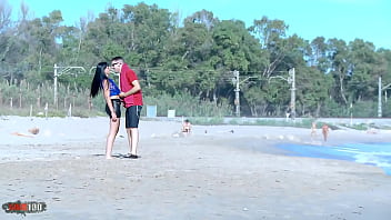 Preview 1 of Caught Catches - Exhibiontionism and sex at the beach