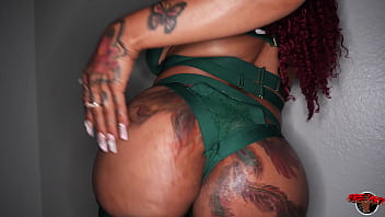 Preview 2 of Corded By Family - Ebony Slut gets BLACK ON BLACK action
