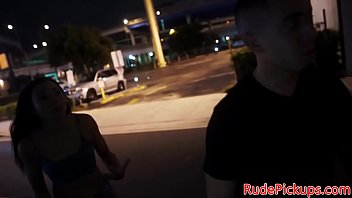 Preview 1 of Very Big Face Sex Video - Hardfucked petite gagging on maledoms cock