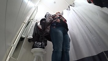 Preview 1 of Mom And Son Full Teluguxnxx Mobi - A hidden camera in a public fitting room,  a fat milf disguises herself.