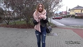 Preview 2 of Arest In Sex - Kissable nympho sucks cock in pov and gets slim slit rode