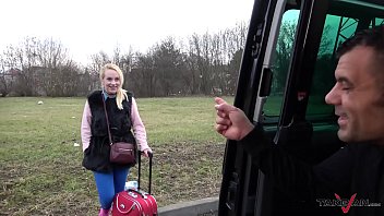 Preview 2 of Coleen Garcis - Blonde Picked up for a Quickie and Left Naked on the Street