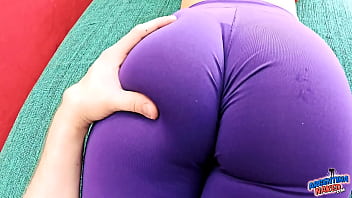 Preview 2 of Nepehew - Incredible ASS Babe Being Groped Licked and Fucked by Lucky Cameraman