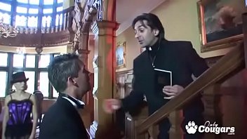 Preview 1 of Things Rub - Horny British MILFs Have An Anal Orgy At A Wedding