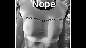 Preview 2 of Tazah Anal - Do my NIPPLES OFFEND YOU?!