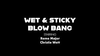 Preview 1 of Hoya Mone Fuck Son - She Got A BBC After Party! Rome Fucks PAWG Christie Wett!